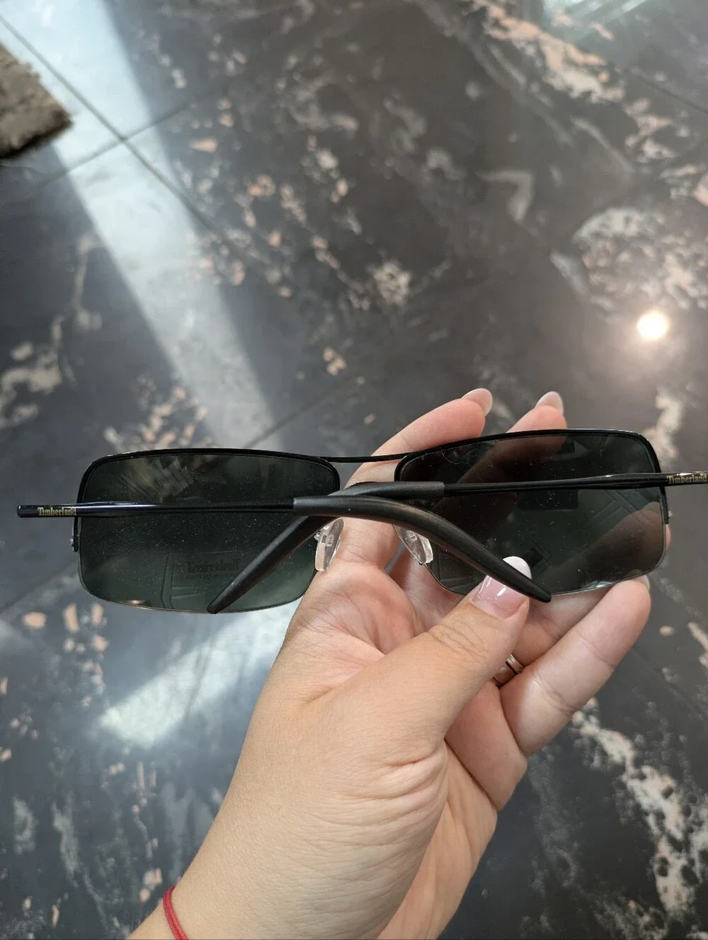 Timberland Half-Tim Black Sunglasses
